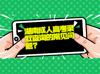 湖南成人高考網 湖南成考查詢問題